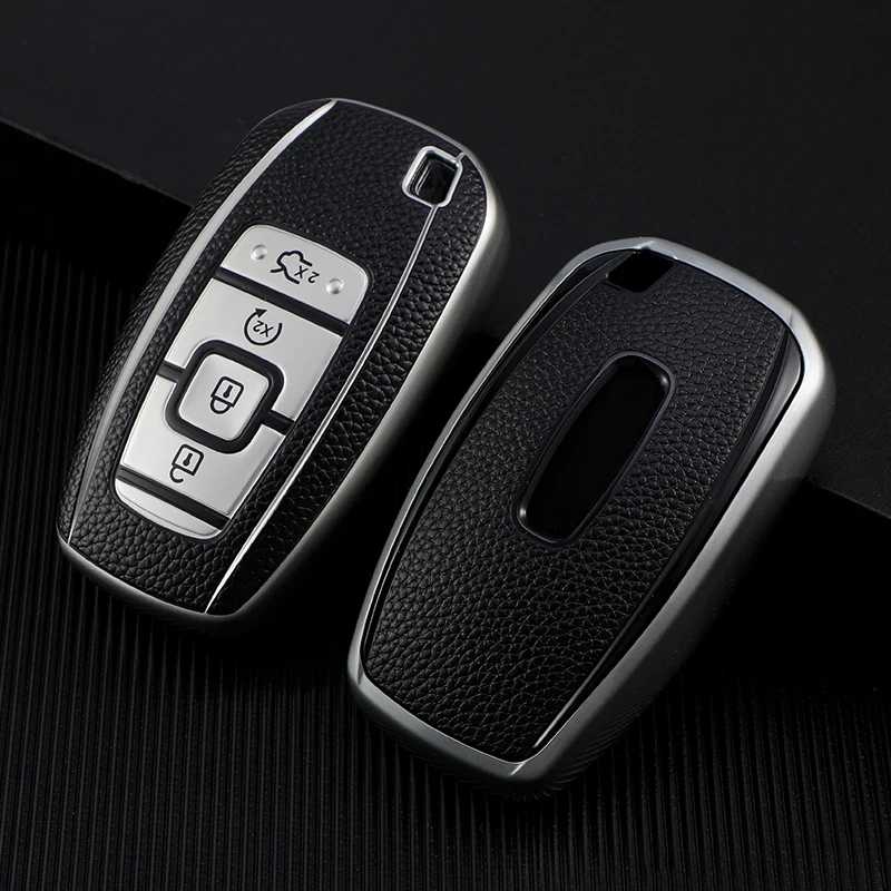 Чехол для автомобильного ключа из ТПУ для Lincoln Continental MKC MKZ MKX Navigator Z Nautilus Aviator Corsair 2017 2018 2019 2022 Аксессуары для салона