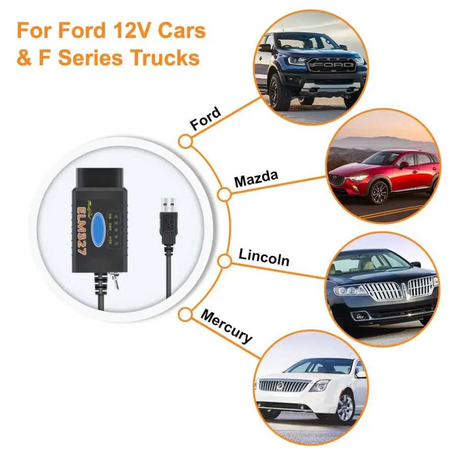 Фотография №3 товара ELM327 V1.5 PIC18F25K80 FTDI/CH340 со сканером кода переключателя OBD2 Bluetooth