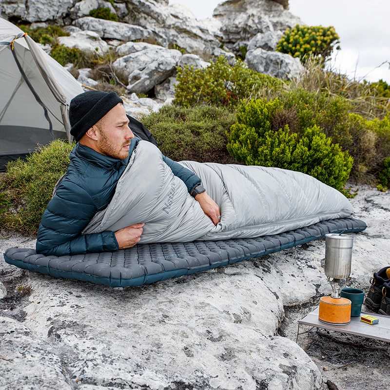 Фотография №5 товара Надувной коврик для кемпинга Naturehike, сверхлегкий спальный коврик 3,5 R-Value,