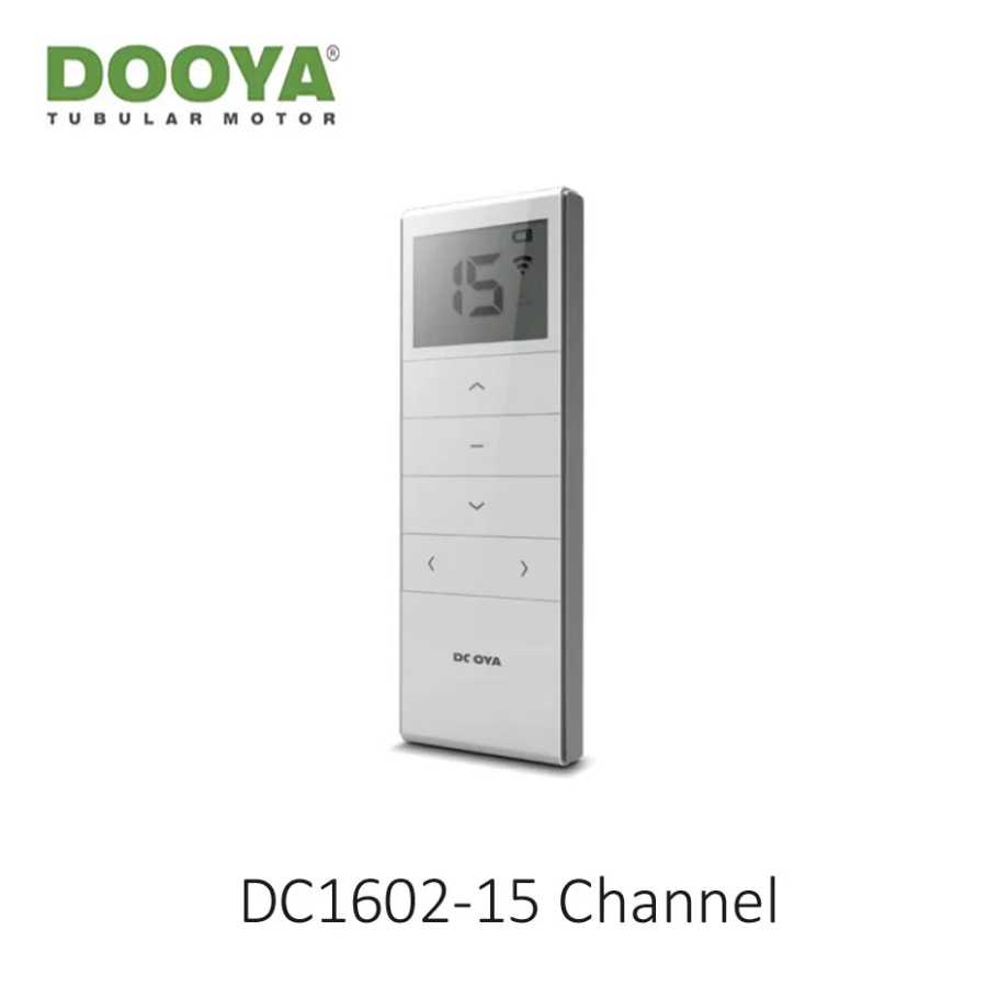 Dooya DC1602 15-канальный пульт дистанционного управления для двигателя Dooya RF433, пульт дистанционного управления 15 двигателей, для Dooya DT52E/DT82TN, без батареи 