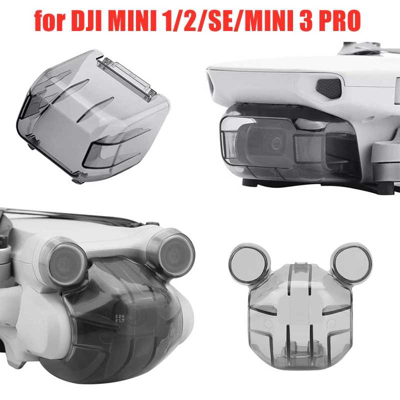 Крышка объектива для DJI Mavic Mini 1/2/SE, крышка объектива, камера дрона, пыленепроницаемая защита для квадрокоптера, аксессуары для дронов 