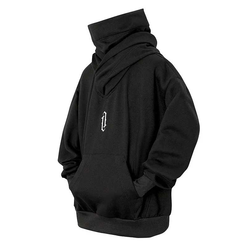 Фотография №4 товара Женская толстовка с высоким воротником 11 BYBB'S DARK, толстовка Techwear