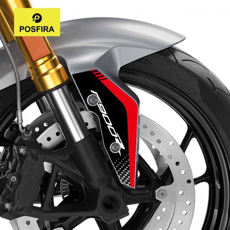 POSFIRA наклейки на переднее крыло мотоцикла, виниловые наклейки для BMW F900R F 900 F900 R 900R 2025 2024 2023 2022 2021 2020, аксессуары Украшения, очистка и защита