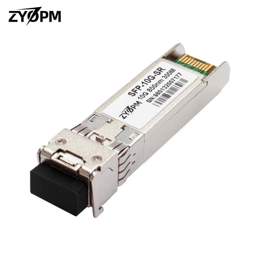 Приемопередатчик 10G SR SFP+ LC, многомодовый модуль SFP 10G 850 нм MMF, до 300 м для Cisco SFP-10G-SR, Ubiquiti UniFi, Microtik, TP-Link Оборудование для связи