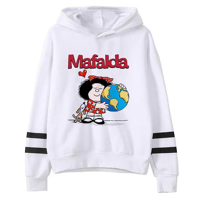 Фотография №3 товара Толстовки Mafalda, женская уличная одежда, модель женские толстовки в стиле