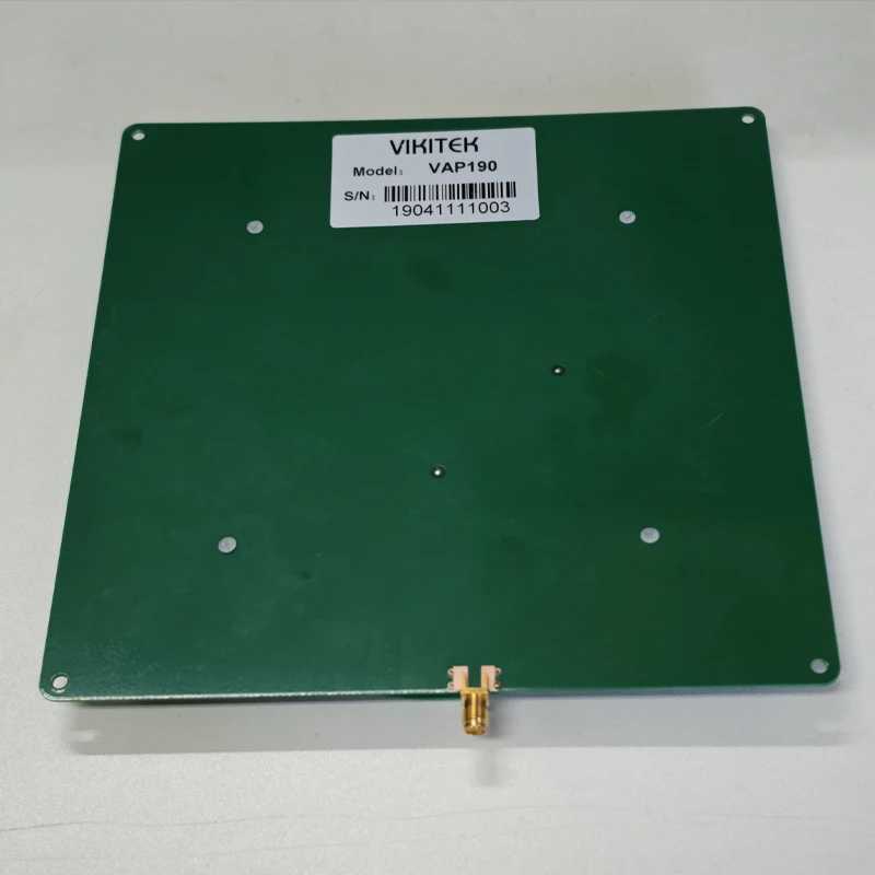 Фотография №1 товара RFID-антенна круглая тонкая, сверхвысокочастотная (УВЧ) антенна VIKITEK для промышленной автоматизации,