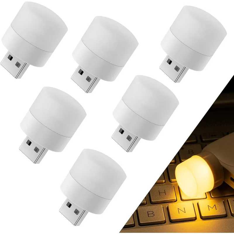 Портативная светодиодная мини-лампа для чтения с USB, складной ночной Светильник для кемпинга, настольные лампы для портативного зарядного устройства, ноутбука Автомобильные фары