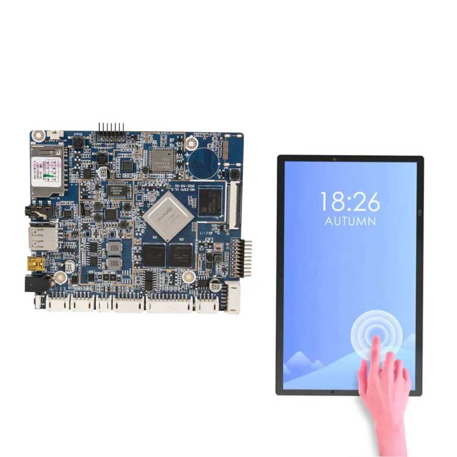 Производитель материнской платы Промышленная материнская плата Rk3288 Android с DDR 2 ГБ 4 ГБ Emmc16 ГБ 32 ГБ Доступ к автоматизации здания