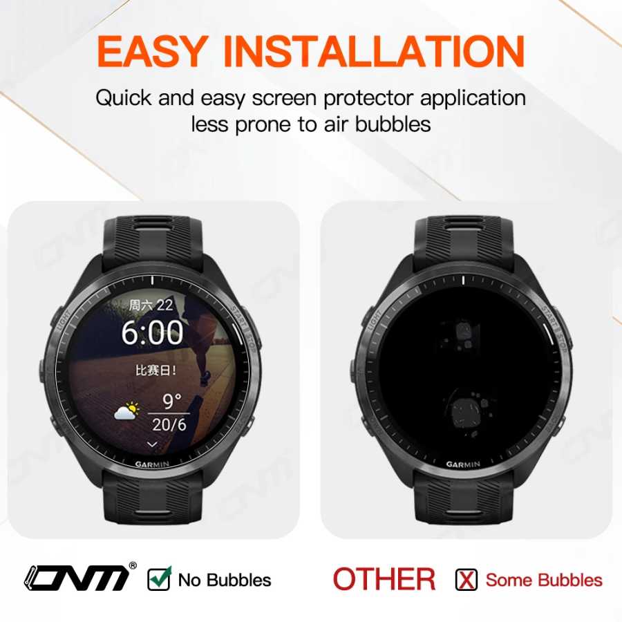 Фотография №3 товара 12D Гидрогелевая пленка для Garmin Forerunner 965 265 265S полная