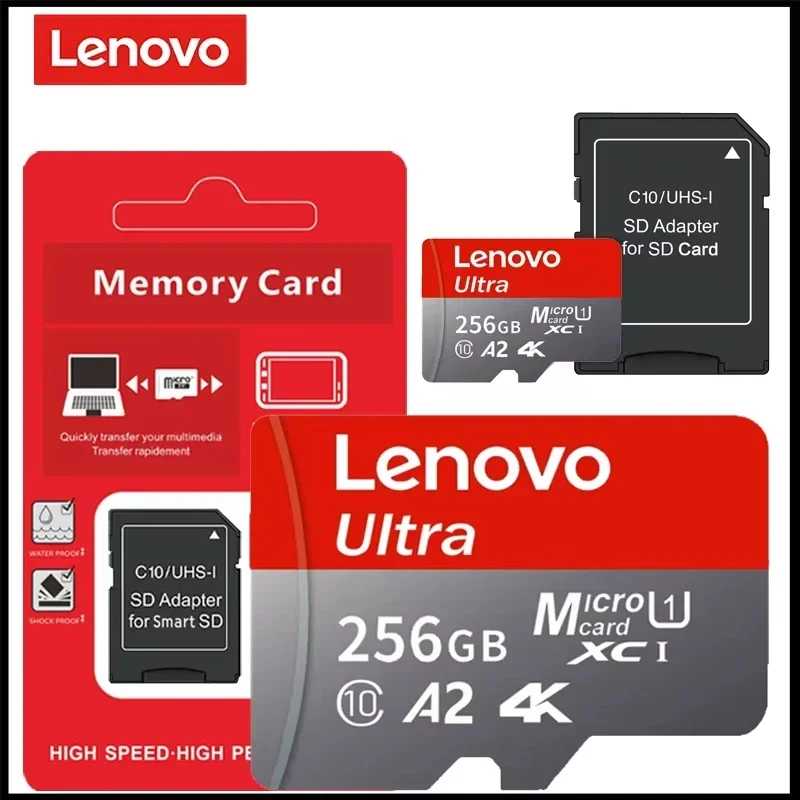 Фотография №3 товара Карта памяти Lenovo 2026 New High Speed Micro SD 1