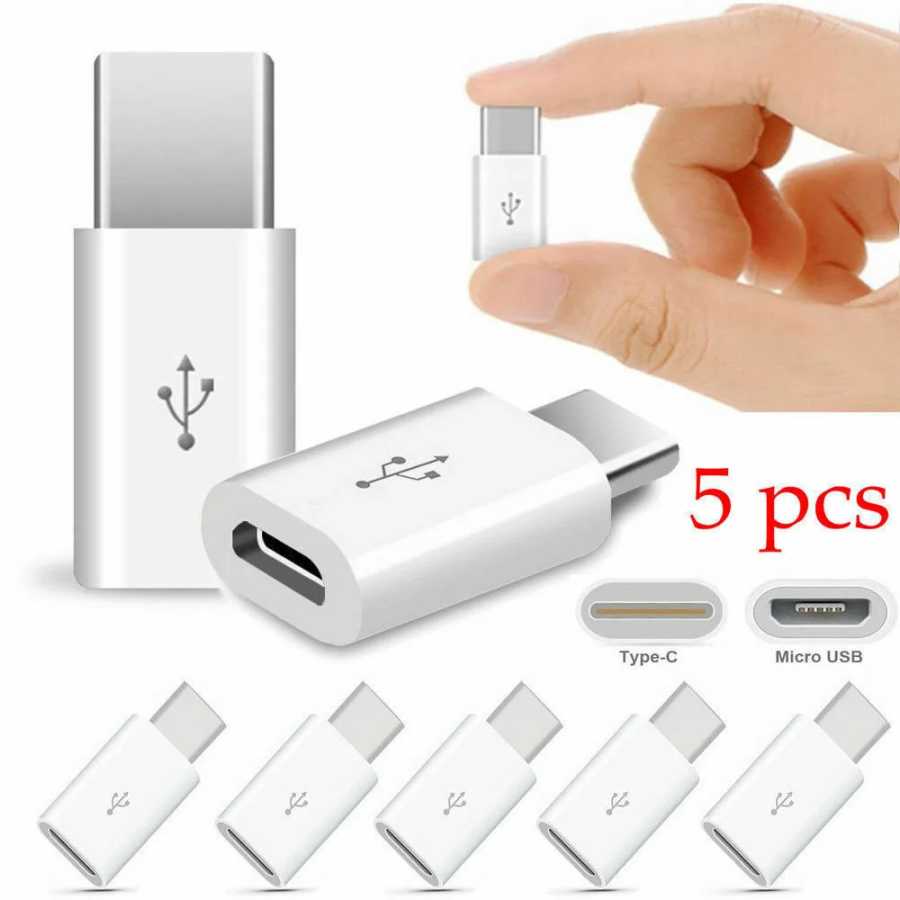Фотография №5 товара Совместимый адаптер микро-USB &laquo;Мама&raquo; в &laquo;папа&raquo; Type-C