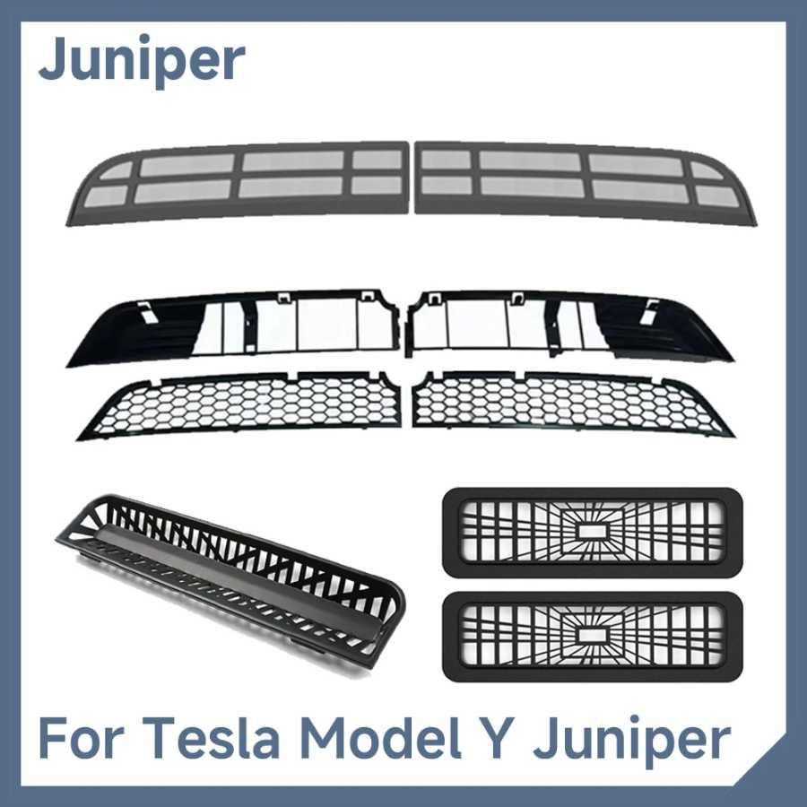 Сетка для защиты от насекомых и воздуховодов кондиционера для Tesla Model Y Juniper 2026 Внешние аксессуары