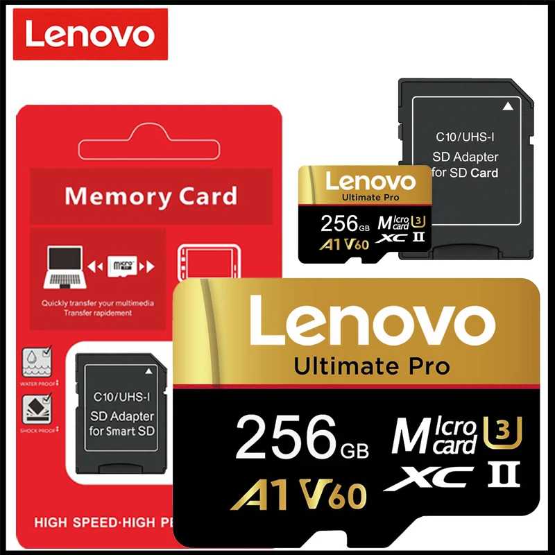 Фотография №4 товара Высокоскоростная карта памяти Lenovo TF Flash Card 4K Full HD