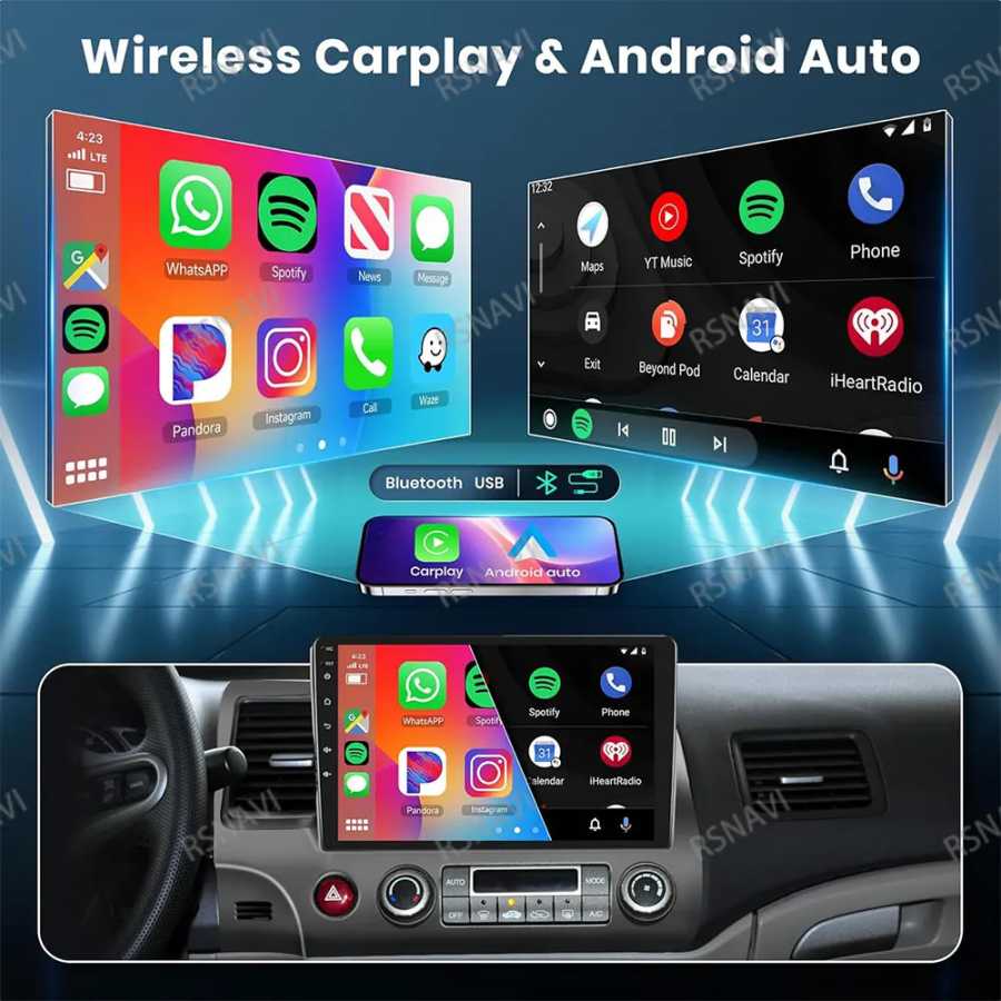 Фотография №2 товара Автомобильный радиоприемник Android 15 для Toyota VIOS Yaris 2007 2008