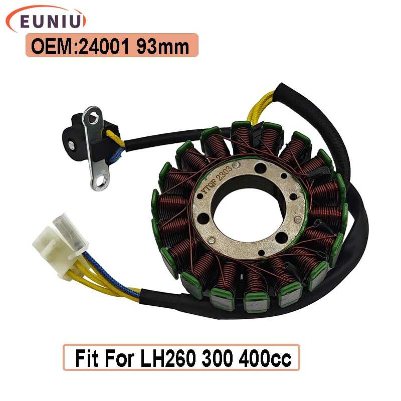 Магнитный статор двигателя (магнето) для квадроциклов LH 260cc 93мм, UTV, ATV, GO KART 24001 93мм Для мотоциклов и квадроциклов USB Wi-Fi