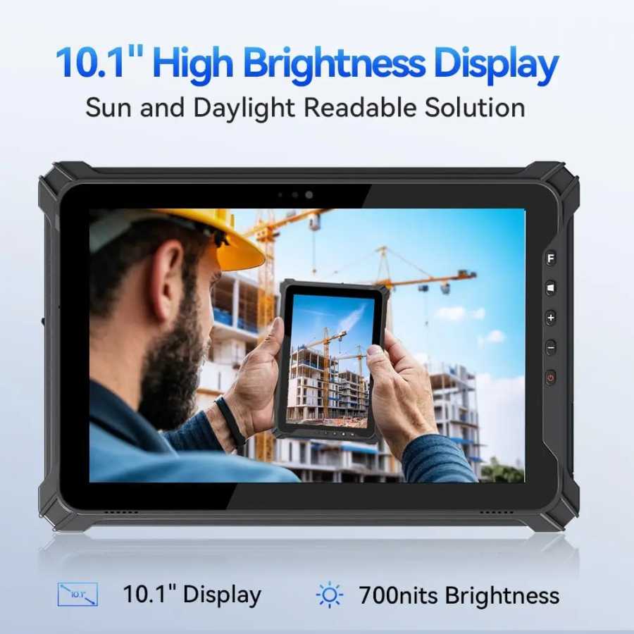 Фотография №5 товара 10,1-дюймовый защищенный планшет на Windows, 8 ГБ + 128 ГБ,