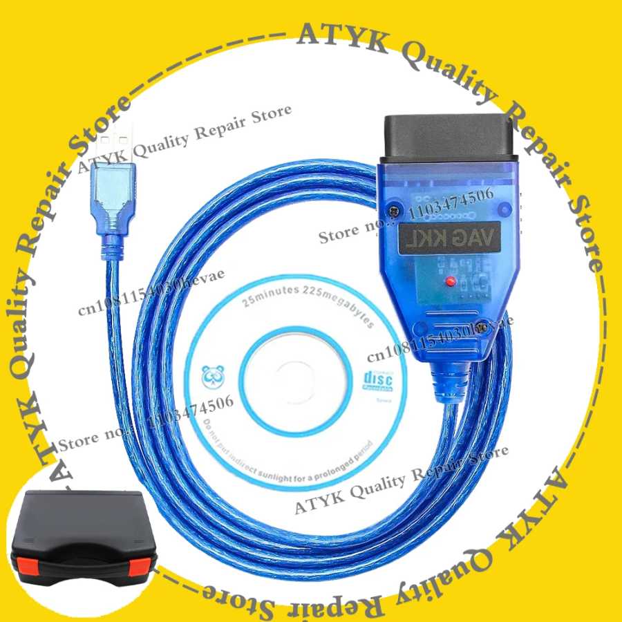 Программное обеспечение VAG KKL VCDS Lite 1,2 для VAG для VAG409 OBD2, сканер USB-интерфейса, инструмент для VAGKKL 409 CH340, автомобильный диагностический кабель Инструменты для обслуживания автомобилей