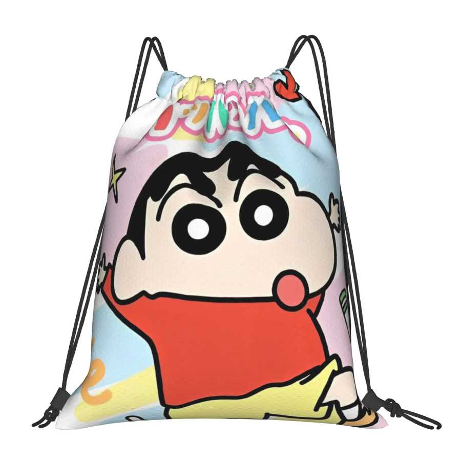 Рюкзак-мешок с мультяшными персонажами Shin-chan, спортивный, водонепроницаемый, для велоспорта Сумки специального назначения