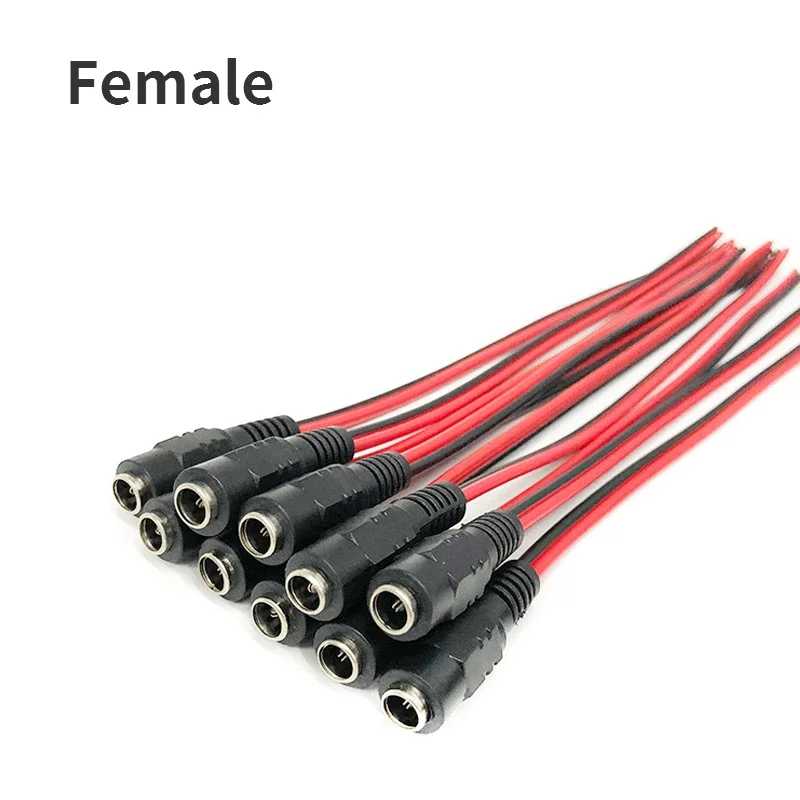 Фотография №2 товара 1 5 10piece Male Female DC Power Connector 5V 12V