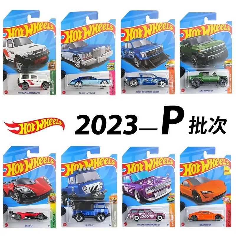 2023P Hot Wheels 1:64 Dodge Viper, Tesla, Datsun Bluebird 510, 510 Wagon, Seville, Pajero, Celero GT, Jeep FC, F-150 &mdash; металлические модели автомобилей Играйте в транспортные средства и модели