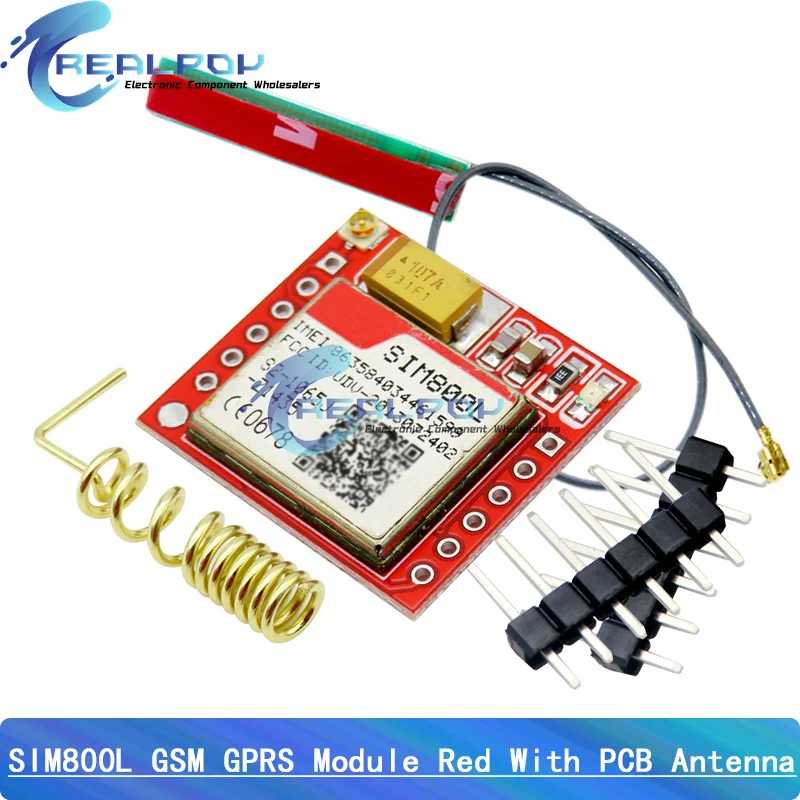 Фотография №4 товара SIM800L GPRS GSM модуль Micro SIM-карта ядро четырехдиапазонный TTL последовательный