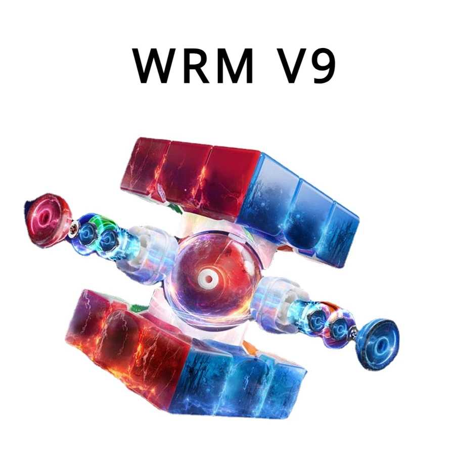 Новый скоростной кубик Рубика Moyu Weilong WRM V9 с 20 магнитами, магнитный левитирующий кубик-головоломка, игрушка-антистресс, подарок Игры и головоломки