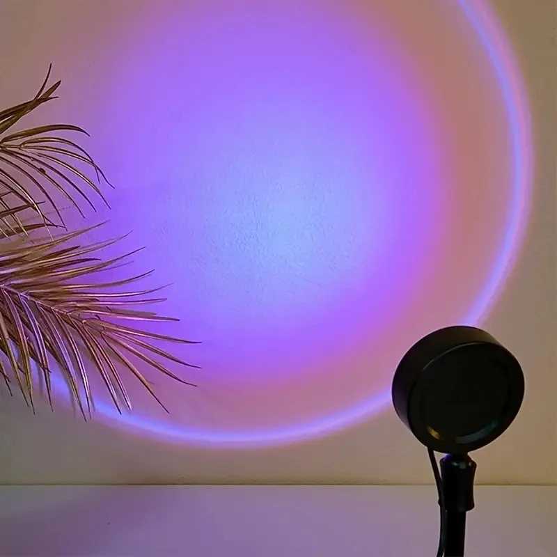 Фотография №3 товара 16-цветный RGB окружающий свет Светодиодный ночник проекционный свет с дистанционным