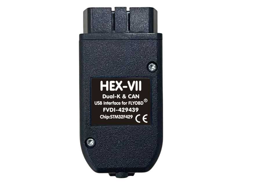Фотография №1 товара Диагностический сканер VCDSV25.3 OBD2 OEM REAL V2 с кабелем HEX