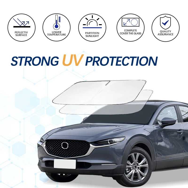 Солнцезащитный козырек на лобовое стекло для Mazda CX30 Внешние аксессуары