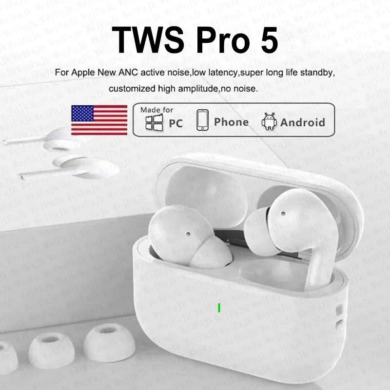 Для Apple Original AIRP0DS-PR0 Беспроводные наушники Bluetooth-вкладыши Наушники-вкладыши Спортивная гарнитура с шумоподавлением для наушников Xiaomi iPhone Портативное аудио и видео