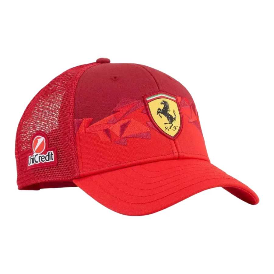 Фотография №1 товара Бейсболка F1 Ferrari Racing Hamilton 2025 с вышивкой, кепка пилота,