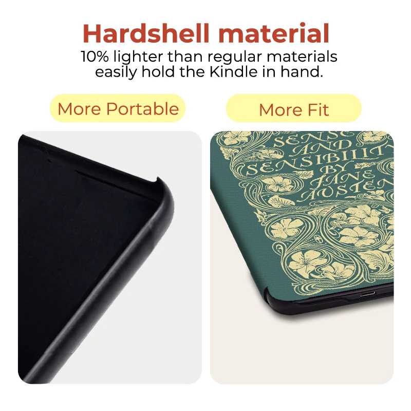 Фотография №1 товара Чехол-книжка Twosheep Hard Shell для Kindle Paperwhite 12-го поколения, Kindle