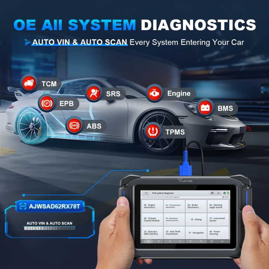 Фотография №4 товара Автосканер VDIAGTOOL VD70Lite с пожизненным бесплатным обновлением, диагностика всех систем