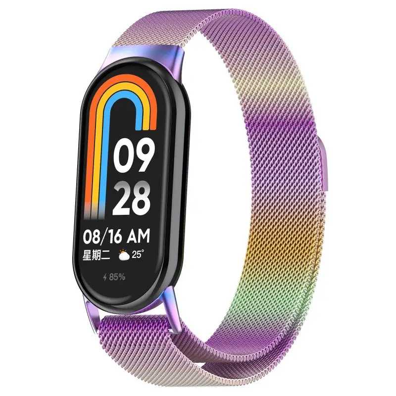 Фотография №2 товара Ремешок из нержавеющей стали для Xiaomi Mi Band 10 9