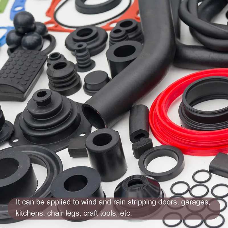 Фотография №3 товара Резиновые полоски из пенопласта EPDM, плоская уплотнительная лента, 3 мм,
