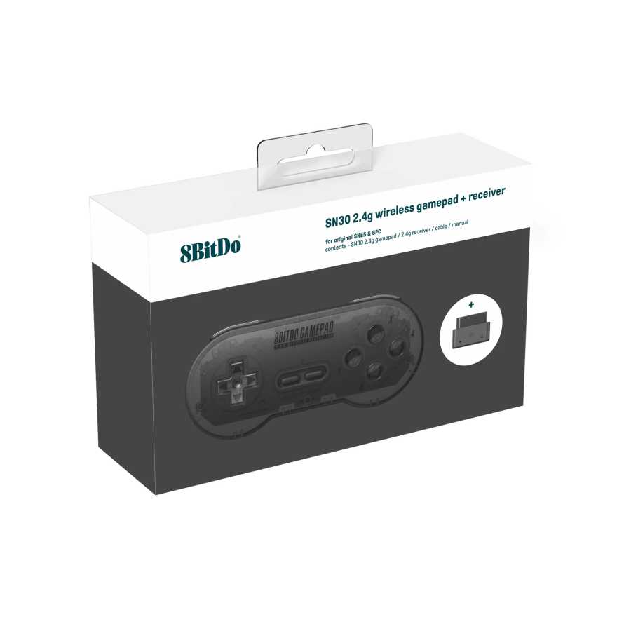 Фотография №4 товара Беспроводной геймпад 8BitDo SN30 2.4G для оригинального SNES/SFC