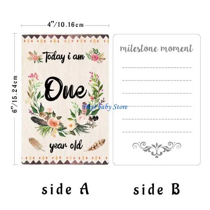 Фотография №3 товара Q1FE 12 PCS MOND MONCE CARDS BABY PHOTYMENTONE MIRESTONE Мемориал