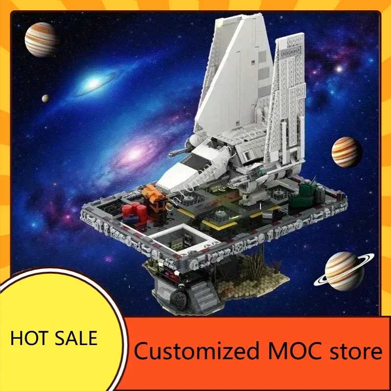 2282PCSTydirium Shuttle Landport on Tatooine Космическая война Военный праздник MOC Линкор Головоломка на день рождения Подарок для детей в возрасте Игры и головоломки