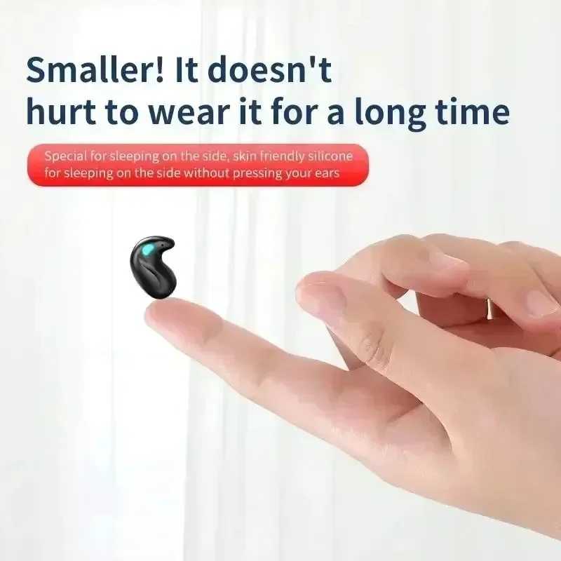Фотография №4 товара Беспроводные наушники X55 Invisible Sleep TWS Bluetooth 5.3, скрытые внутриканальные