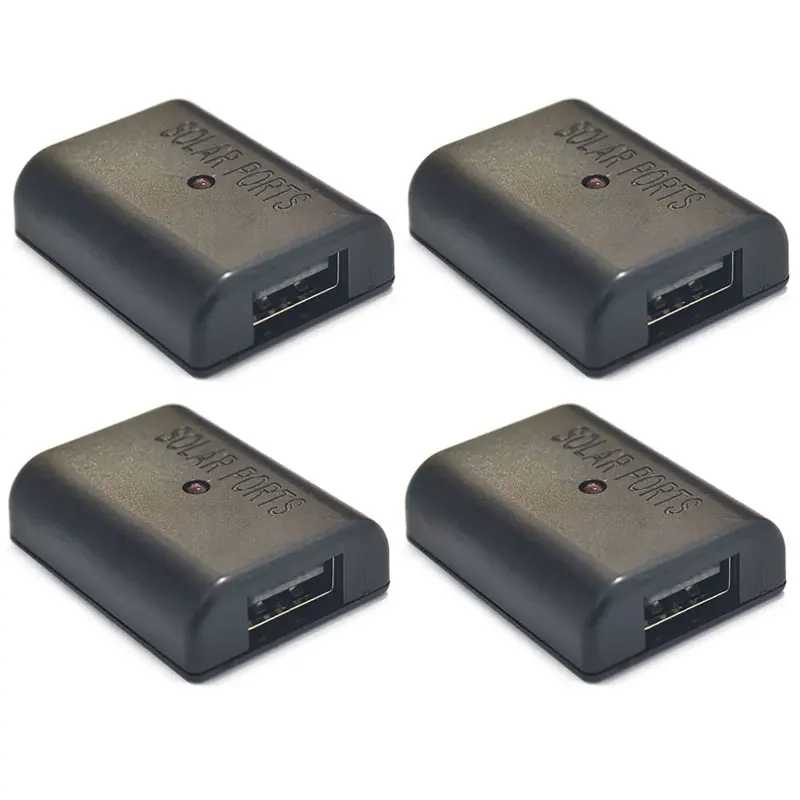 4 или 2 упаковки 5 В USB солнечный контроллер, стабилизатор напряжения, регулятор солнечной батареи, инвертор для зарядного устройства солнечной панели &laquo;сделай сам&raquo;. Аксессуары и запчасти