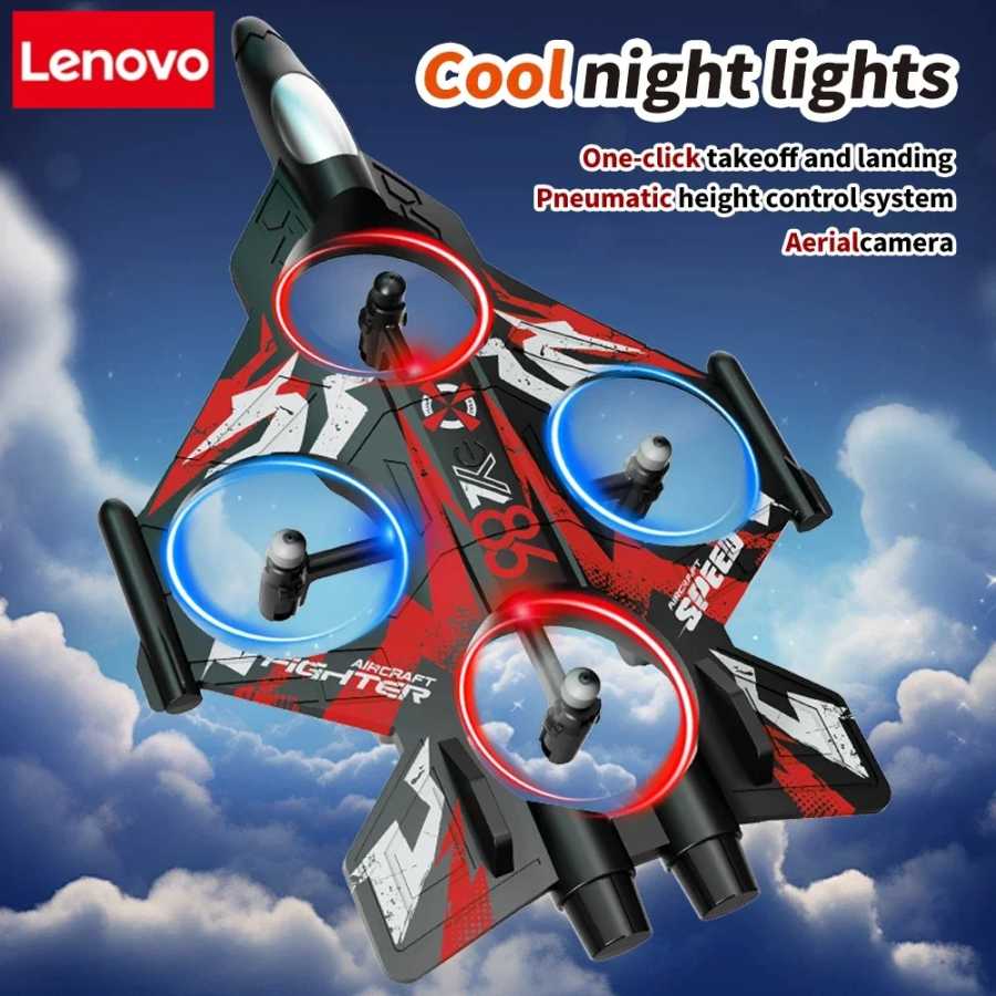 Фотография №5 товара Радиоуправляемый вертолет-самолет Lenovo YL86 с камерой, три скорости, вращение на