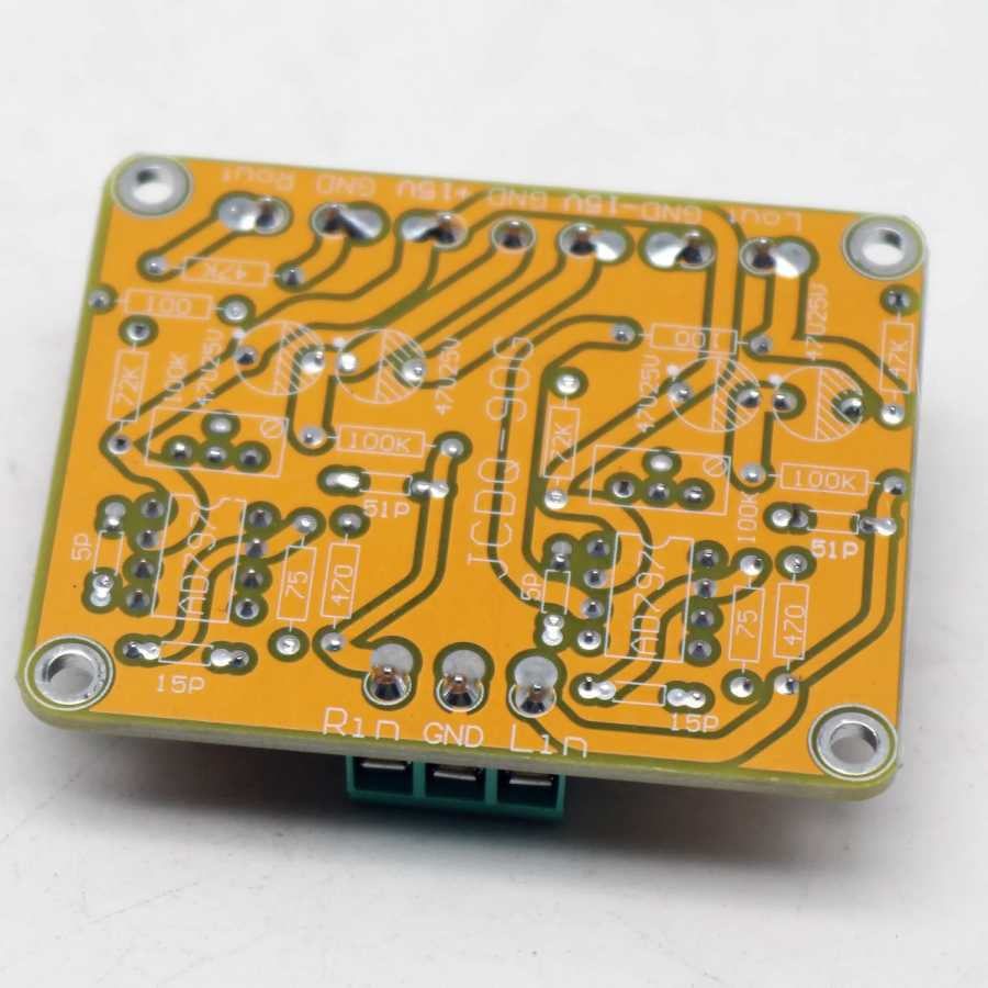 Фотография №5 товара HIFI NE5534 DC Buffer Stereo OP-AMP Preamp Preamplifier Circuit Board