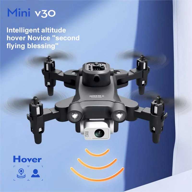 Фотография №5 товара Дрон Lenovo Mini V30 8K с HD-съемкой, профессиональный радиоуправляемый FPV-дрон