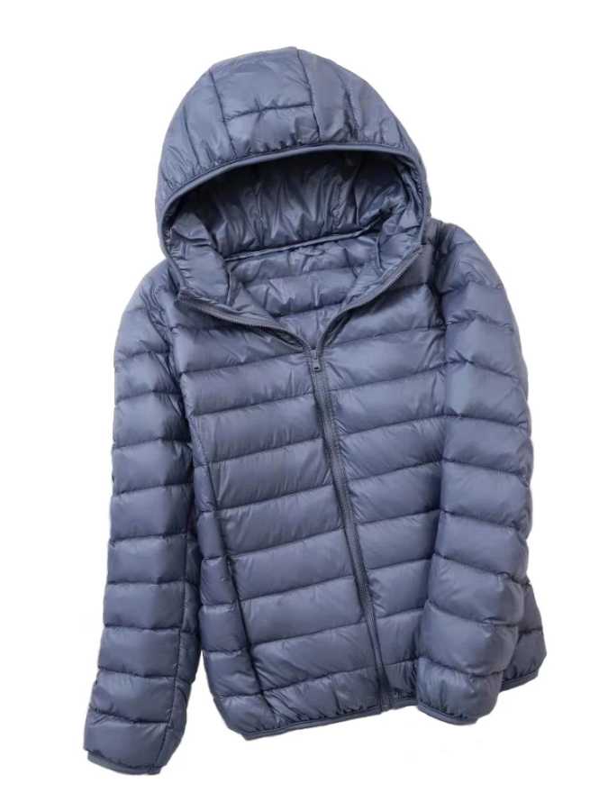 NewBang 7XL пуховик женский с капюшоном ультра легкий пуховик женский плюс зимняя тонкая теплая ветровка с перьями пальто Пуховики
