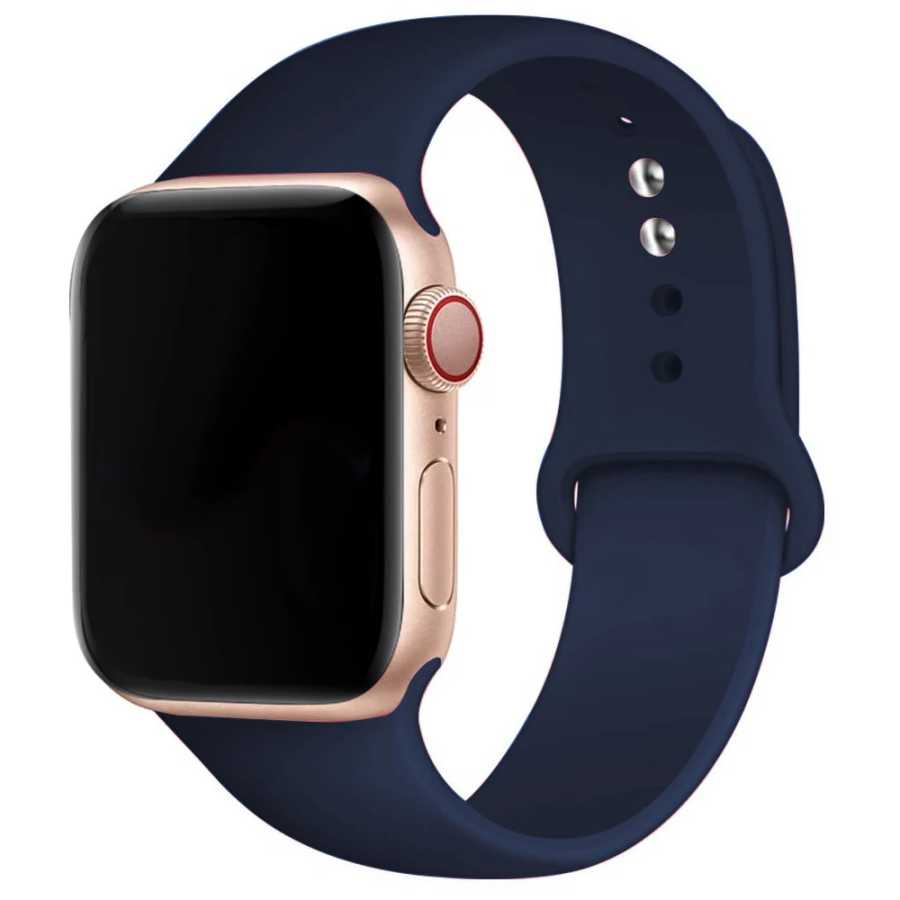 Фотография №3 товара Силиконовый ремешок для Apple Watch, спортивный браслет для iWatch series