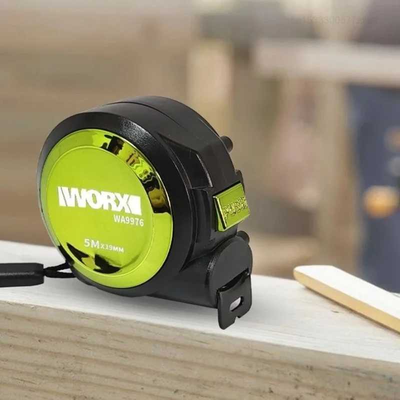 Рулетка WORX: утолщенная, упрочненная, износостойкая стальная рулетка, высокоточная, легко читаемая, для домашнего использования Наборы инструментов