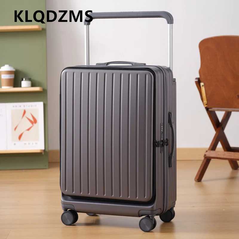Фотография №5 товара KLQDZMS Чемодан, новый 22-дюймовый 24-дюймовый чемодан на колесиках для ПК,