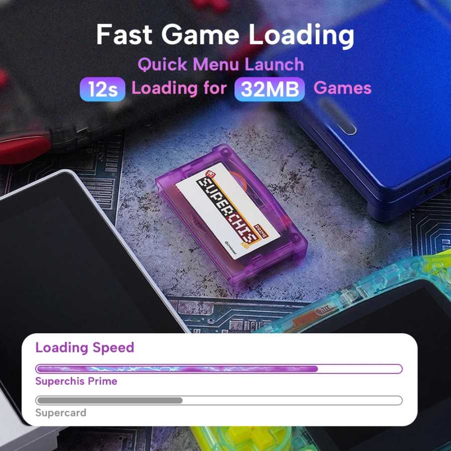 Фотография №2 товара Картридж Chiscart SuperChis Prime Game Reader для Nintendo GBA/NDS/GBA SP/GB