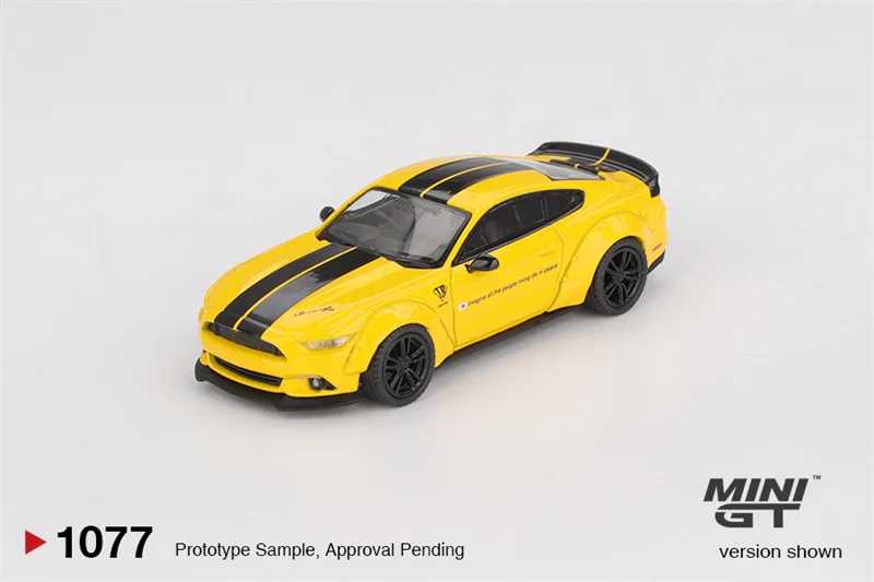 Фотография №1 товара Модели автомобилей MINI GT 1:64 LB-WORKS: Mustang Tripl/Huracán GT GRAVITY