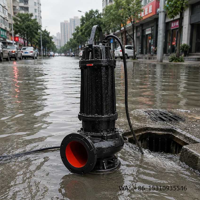 Высокопроизводительный погружной электрический насос для шлама 4 дюйма, с функцией резки и всасывания песка, для сточных вод, для сельского хозяйства Строительная техника и аксессуары